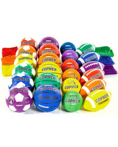 Rainbow Performer Rubber Ball Packs