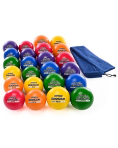 Rainbow Basic Coated-Foam Ball Packs