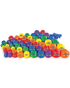 Premium Rainbow Coated-Foam Ball Pack 