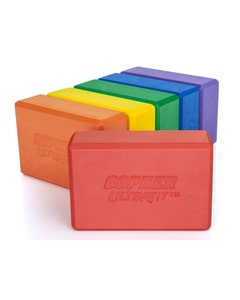 Rainbow UltraFit Yoga Blocks