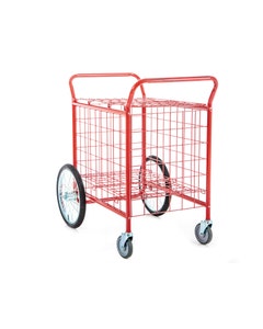 Tackle the most demanding terrain with this heavy-duty ball cart